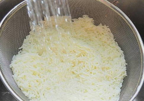 Рис с мясом на сковороде Рис с мясом на сковороде