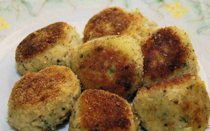 Котлеты из трески без хлеба