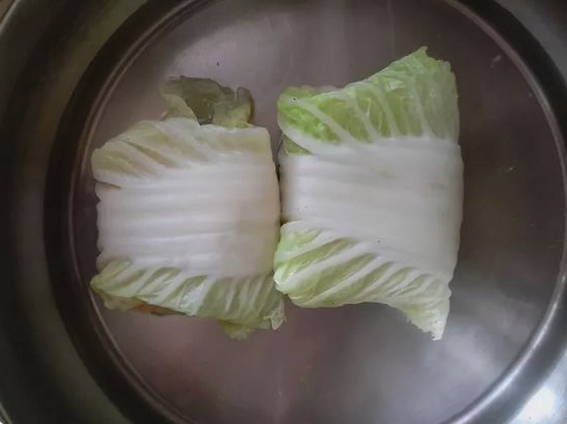 Голубцы из пекинской капусты с куриным фаршем Голубцы из пекинской капусты с куриным фаршем