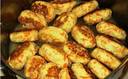 Котлеты из щуки без сала Котлеты из щуки без сала