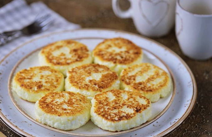 Сырники без муки и манки