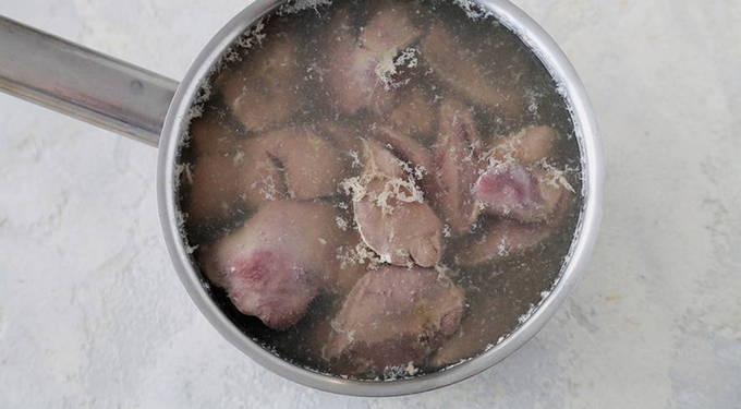 Классический паштет из куриной печени Классический паштет из куриной печени