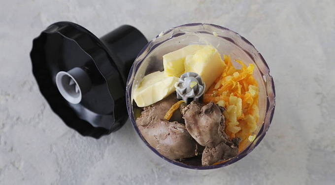 Классический паштет из куриной печени Классический паштет из куриной печени