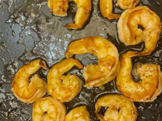 Креветки в соусе терияки