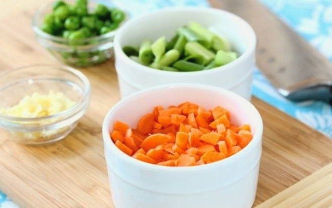 Креветки с рисом