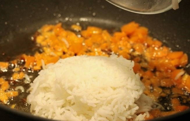 Креветки с рисом