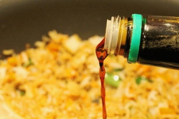 Креветки с рисом