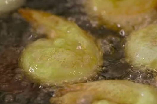 Креветки в темпуре