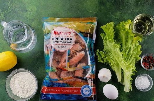 Креветки в кляре Креветки в кляре