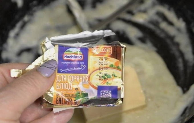 Фаршированные кальмары в сливочном соусе Фаршированные кальмары в сливочном соусе