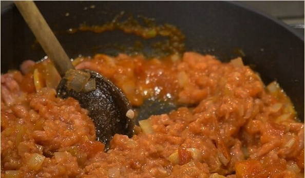 Макароны с мясом и сыром в духовке Макароны с мясом и сыром в духовке