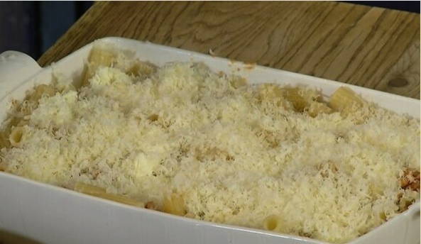 Макароны с мясом и сыром в духовке Макароны с мясом и сыром в духовке