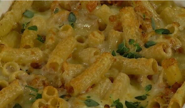 Макароны с мясом и сыром в духовке Макароны с мясом и сыром в духовке
