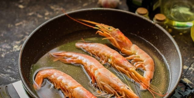 Креветки в соевом соусе