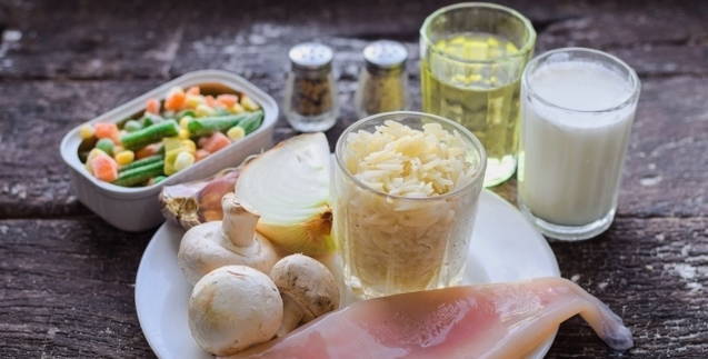Фаршированные кальмары грибами и рисом Фаршированные кальмары грибами и рисом