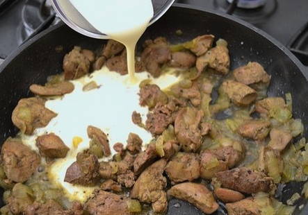 Паштет из куриной печени со сливками в домашних условиях