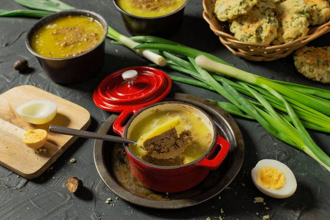 Паштет из говяжьей печени с морковью и луком и сливочным маслом Паштет из говяжьей печени с морковью и луком и сливочным маслом