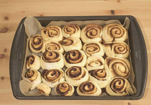 Булочки синабон с корицей
