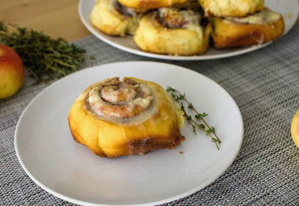 Булочки синабон с корицей