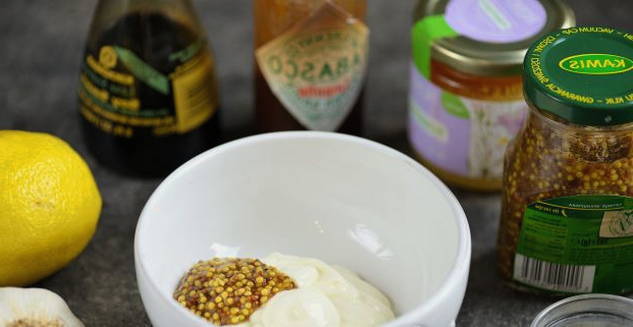 Майонезный соус для салата Цезарь