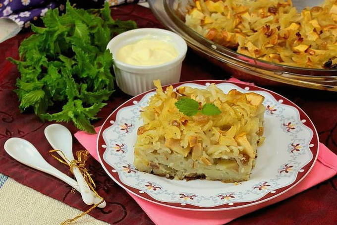 Сладкий лапшевник Сладкий лапшевник