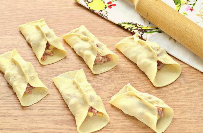 Манты с картошкой и фаршем Манты с картошкой и фаршем