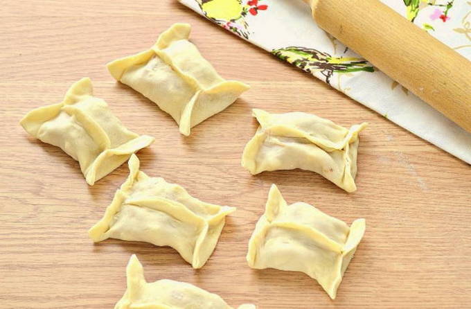 Манты с картошкой и фаршем Манты с картошкой и фаршем