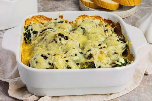 Брокколи с курицей в духовке Брокколи с курицей в духовке
