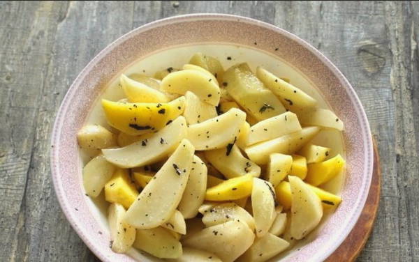 Картофель с грибами в духовке Картофель с грибами в духовке