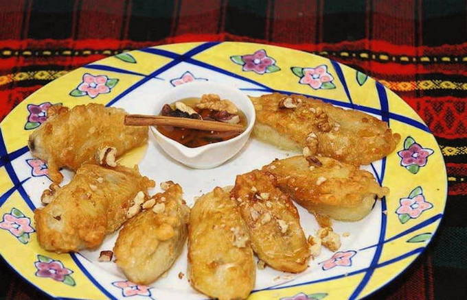 Жареные бананы на сковороде