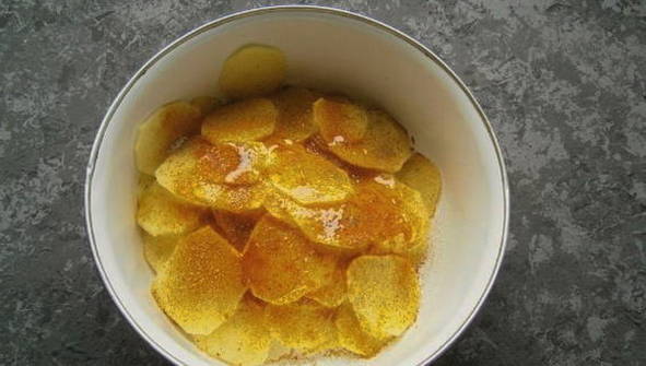 Картофельные чипсы в духовке Картофельные чипсы в духовке