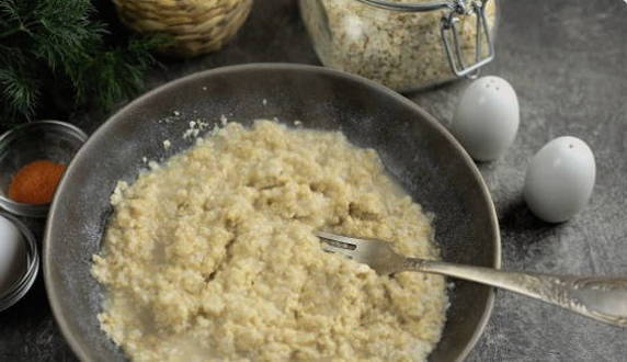 Котлеты из овсяных хлопьев