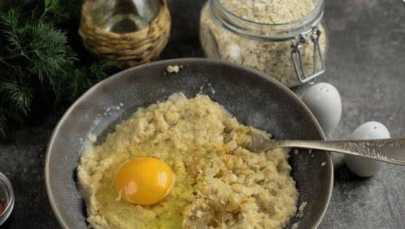 Котлеты из овсяных хлопьев