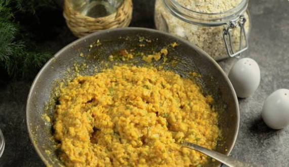 Котлеты из овсяных хлопьев