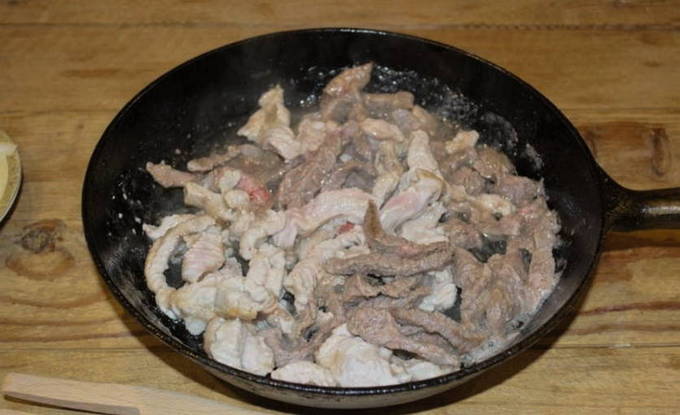 Скоблянка с картошкой классическая Скоблянка с картошкой классическая