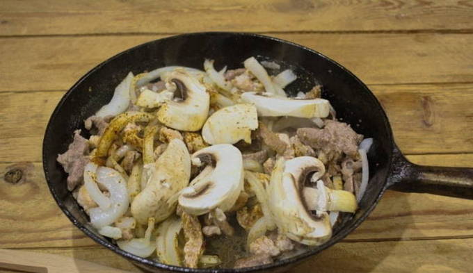 Скоблянка с картошкой классическая Скоблянка с картошкой классическая