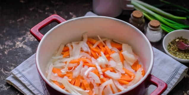 Булгур с курицей в духовке Булгур с курицей в духовке