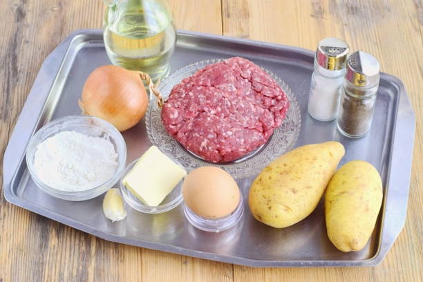 Котлеты картофельные с фаршем Котлеты картофельные с фаршем
