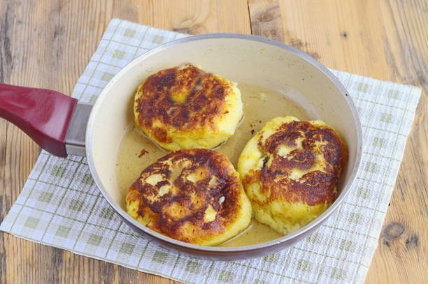 Котлеты картофельные с фаршем Котлеты картофельные с фаршем
