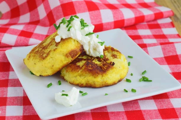 Котлеты картофельные с фаршем Котлеты картофельные с фаршем