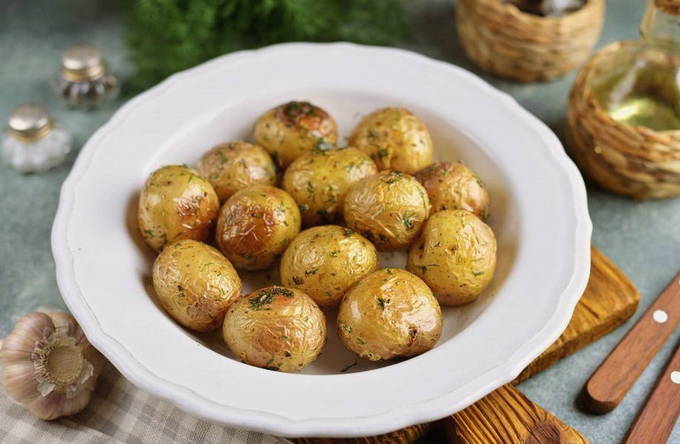 Картофель бейби в духовке Картофель бейби в духовке