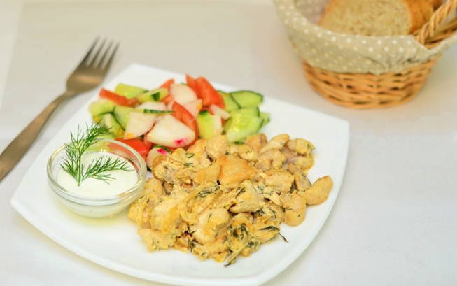 Сметанный соус для курицы Сметанный соус для курицы