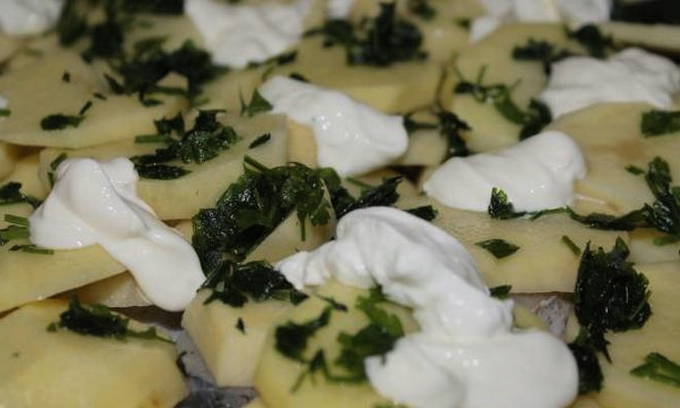 Пикша с картошкой в духовке Пикша с картошкой в духовке