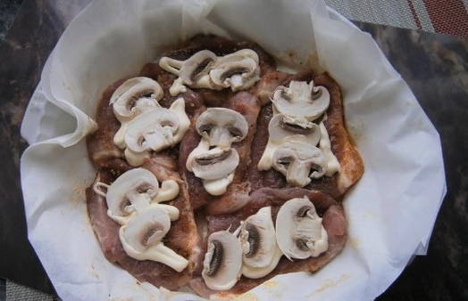 Мясо под шубой в духовке Мясо под шубой в духовке