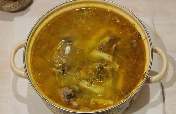 Кислые щи из квашеной капусты Кислые щи из квашеной капусты