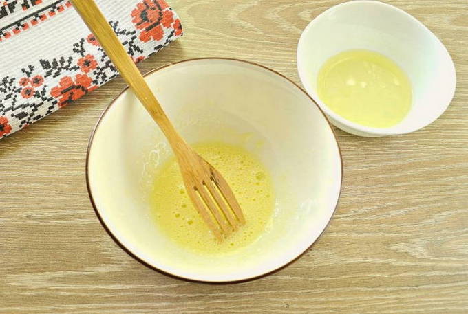 Кляр для рыбы из муки и яиц