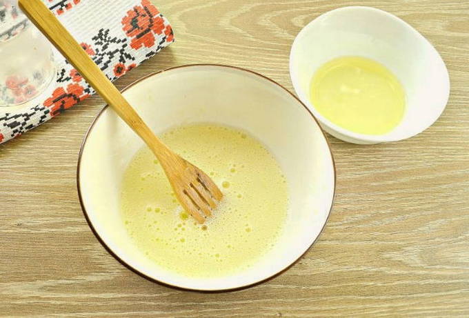 Кляр для рыбы из муки и яиц