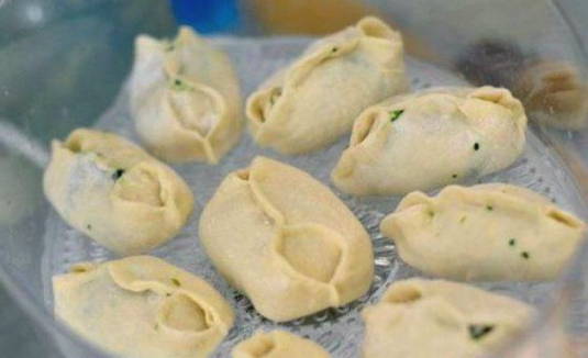 Манты с сыром и картошкой Манты с сыром и картошкой