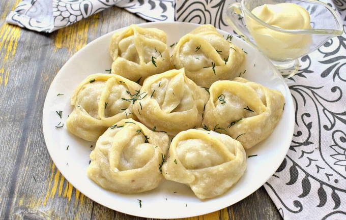 Манты в мультиварке