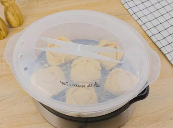 Манты с картошкой